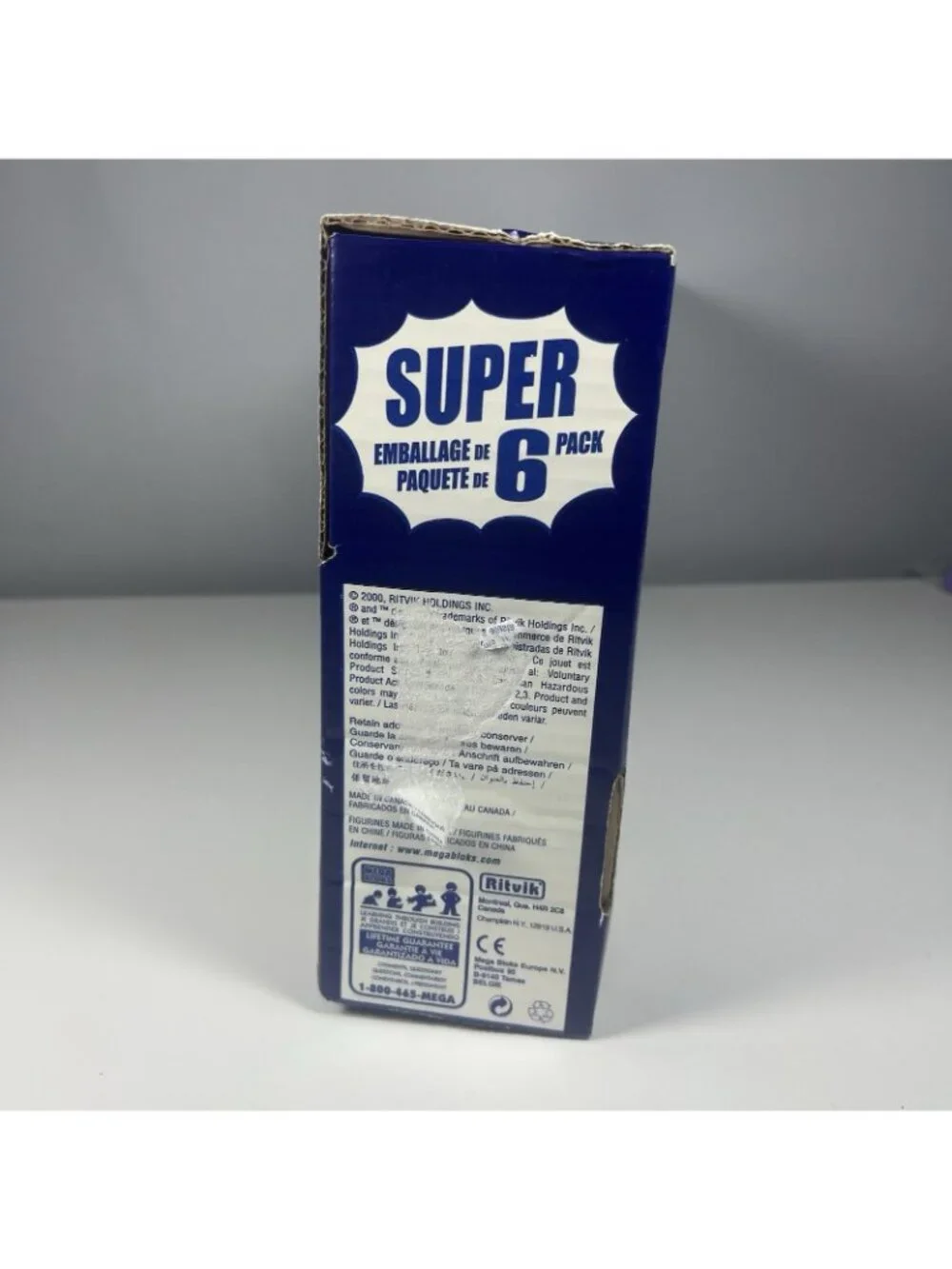 Vintage Mega Bloks Super 6 Pack Sets 1990’s All Sets Brand New